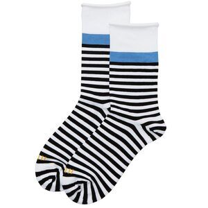 HUE Jean Socks One Size, Blue Collar